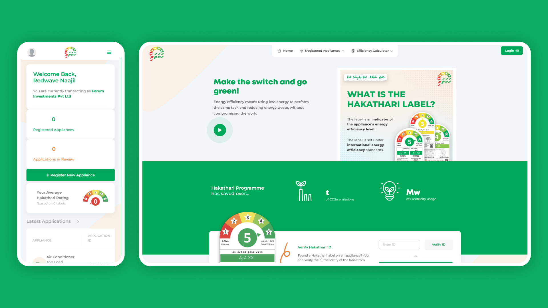 Hakathari Energy Labeling Program